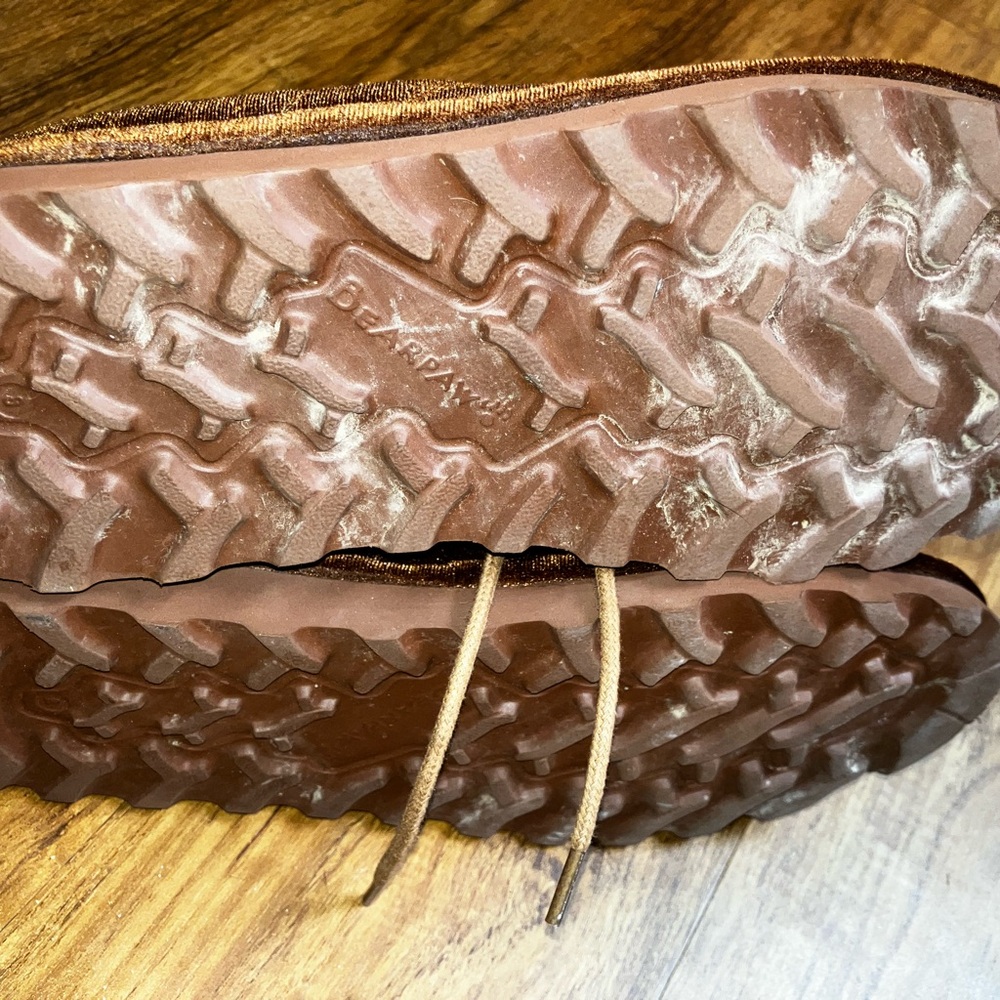 Bearpaw Skye Carmel velvet lace up lined boots 8 - Picture 7 of 7